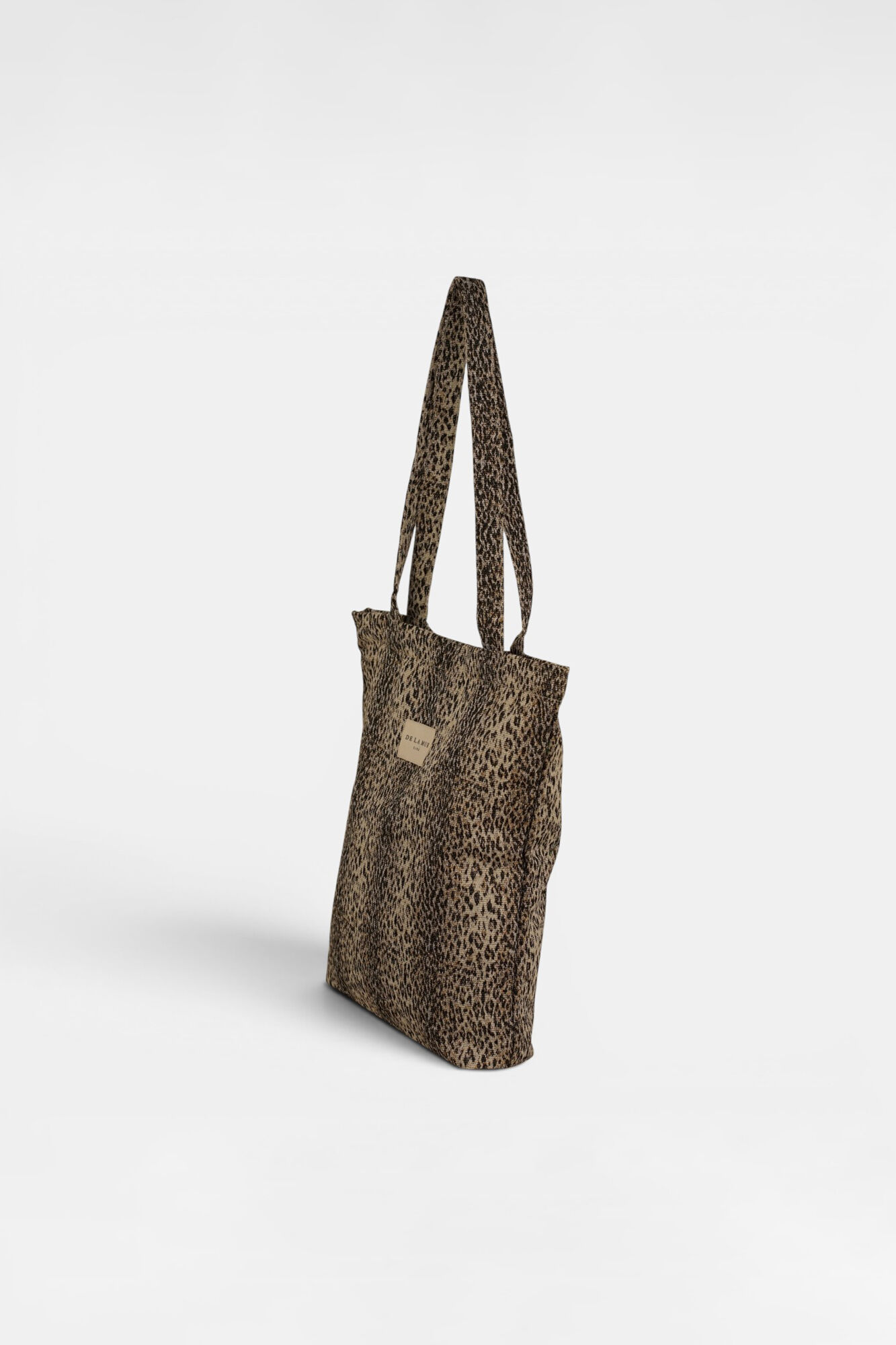 De La Mur Mala pequena com fecho-&eacute;clair estampado leopardo