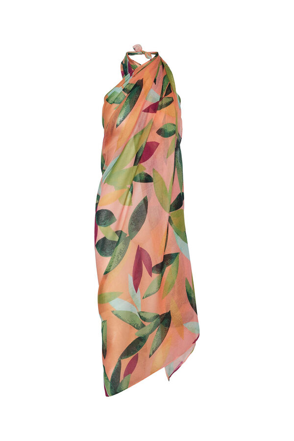 Womensecret Printed multipurpose sarong. Siva
