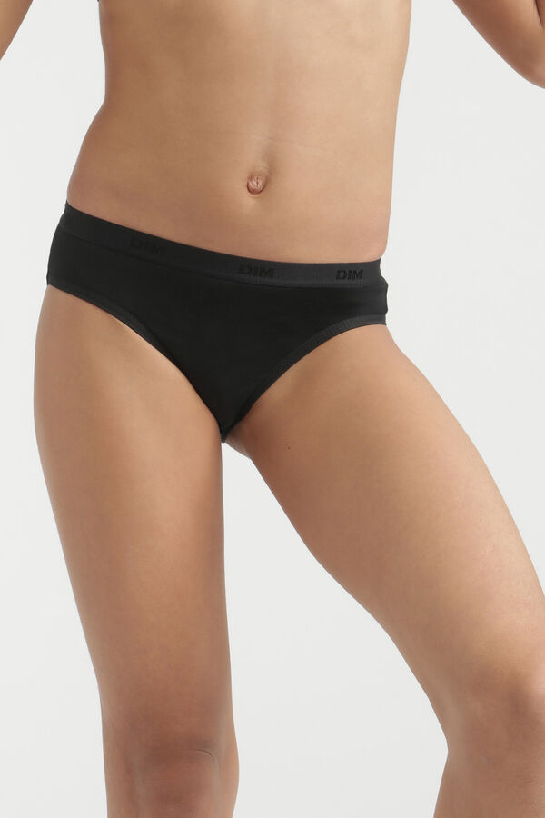 Underwear, Panties Negro Bikini Modern Cotton Mujer