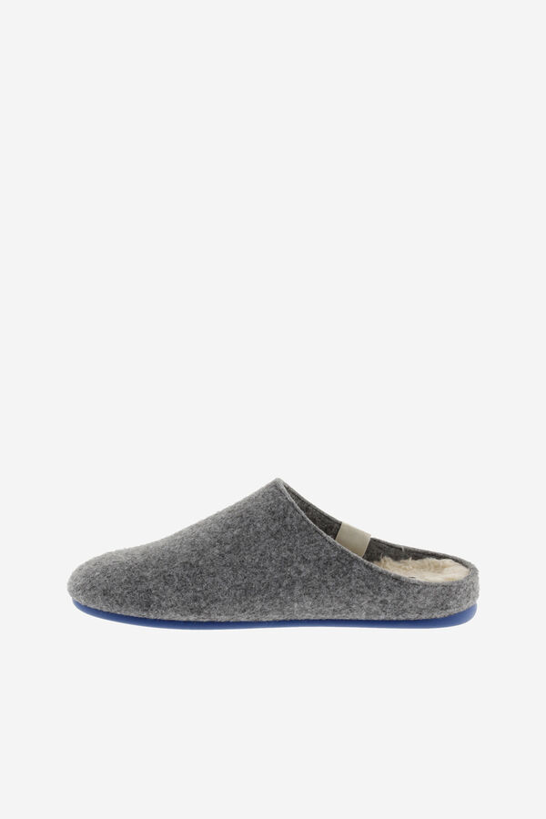 Victoria Zapatillas de casa fieltro gris