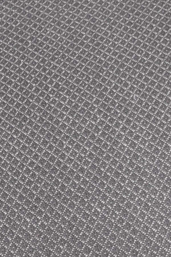 Textura Two-tone cotton cushion cover grey