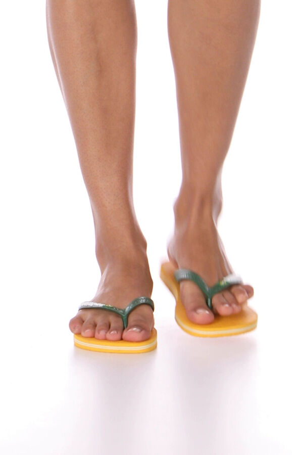 Womensecret Hav. sandals Brasil Logo rávasalt mintás