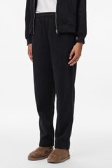 Pieces Gerade geschnittene Sporthose Schwarz