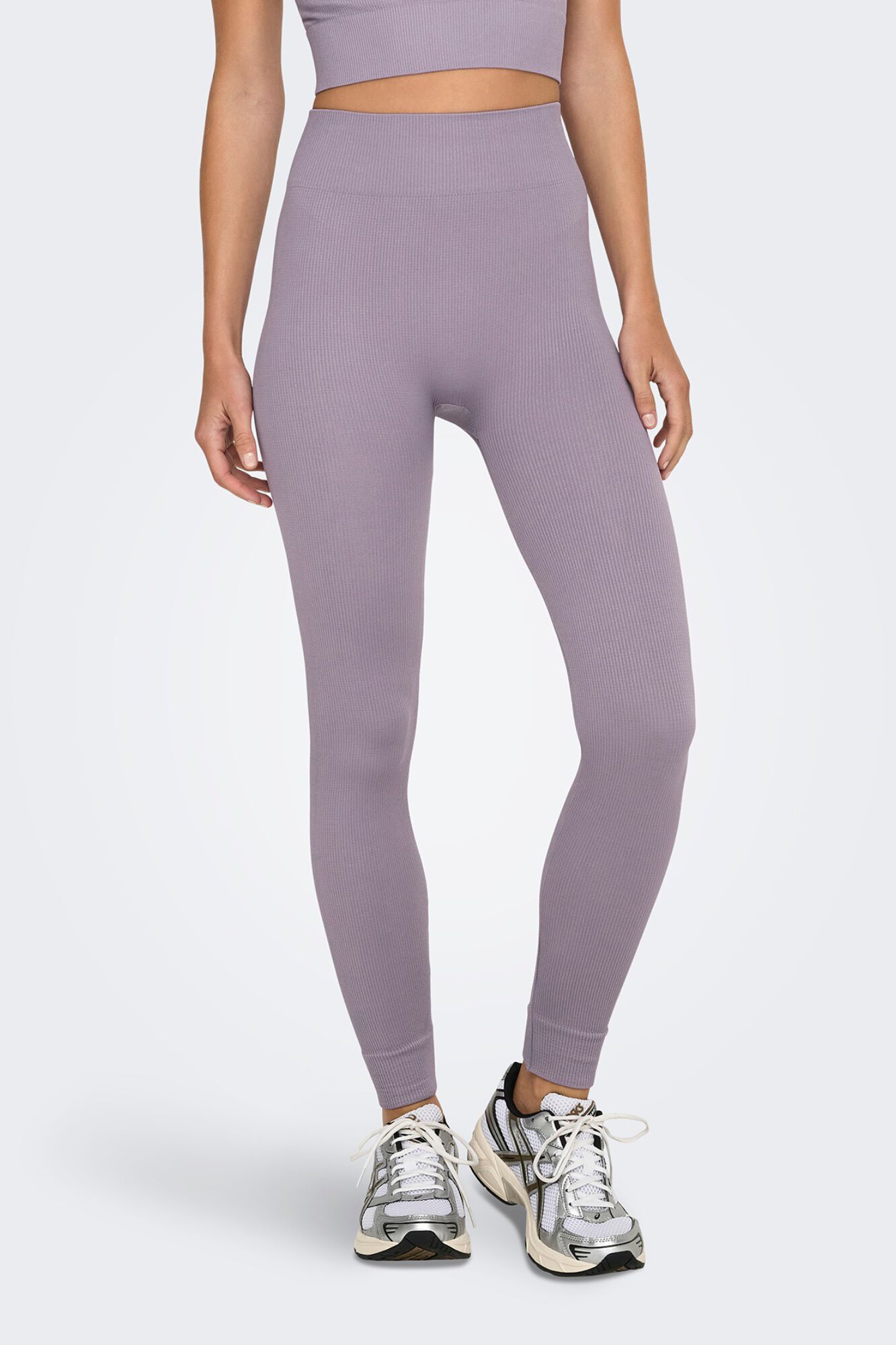 Only Play Nahtlose Ripp-Leggings