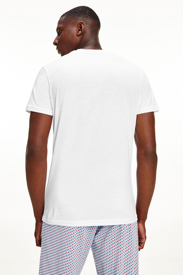 Womensecret White short-sleeved T-shirt fehér