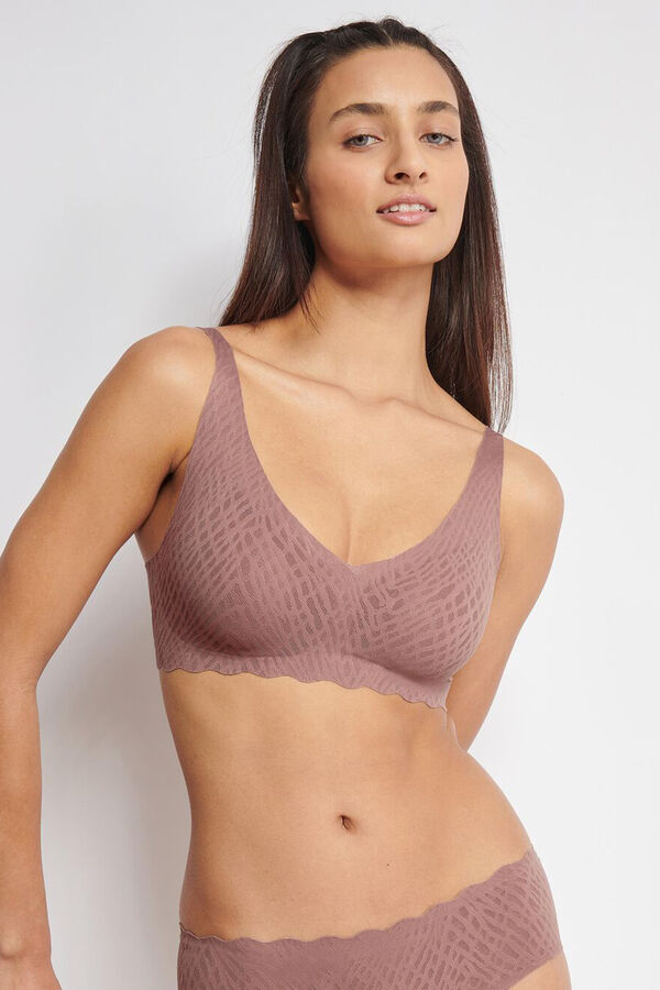 Sloggi Suti&atilde; triangular ZERO Feel Bliss cru