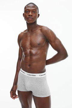 Womensecret Boxers de algodão com cós da Calvin Klein cinzento