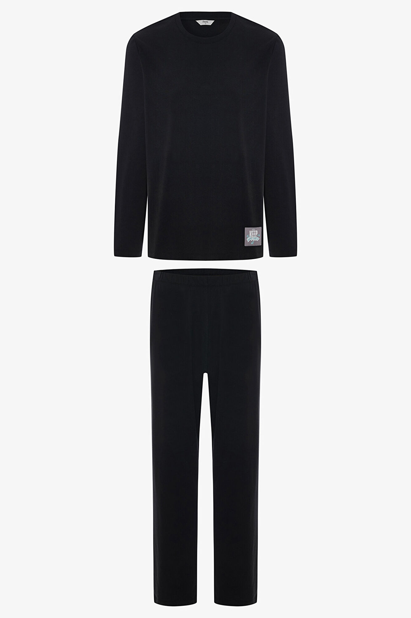 Penti Conjunto de pijama c&oacute;modo de manga larga oversize para hombre