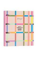 Mr. Wonderful Carpeta con anillas y folios Urban - Do it your way every day estampado