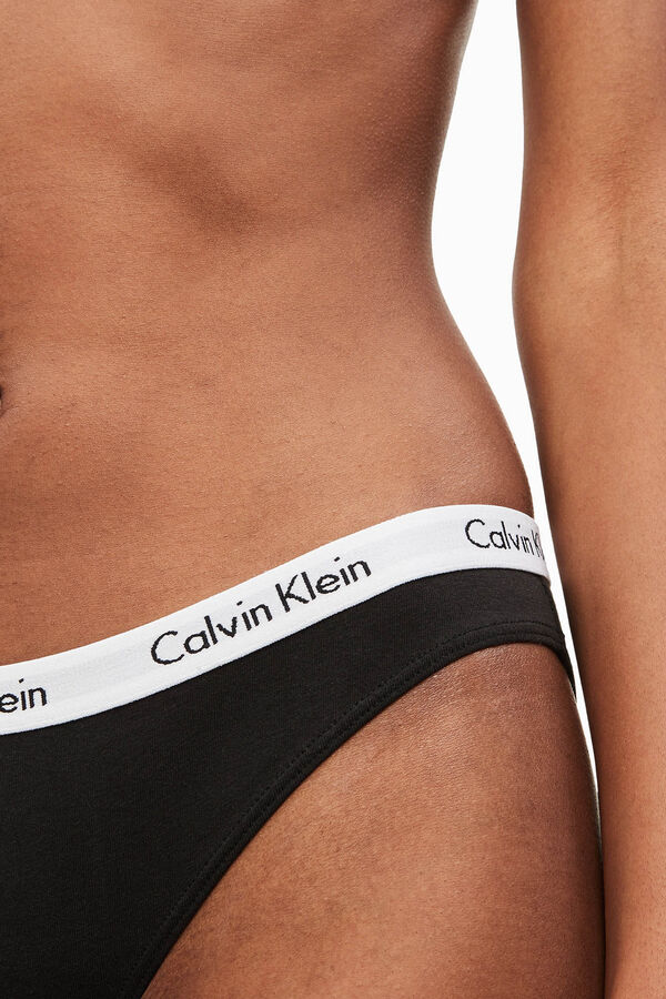 Womensecret Pack de 3 Braguitas cinturilla elástica Calvin Klein estampado