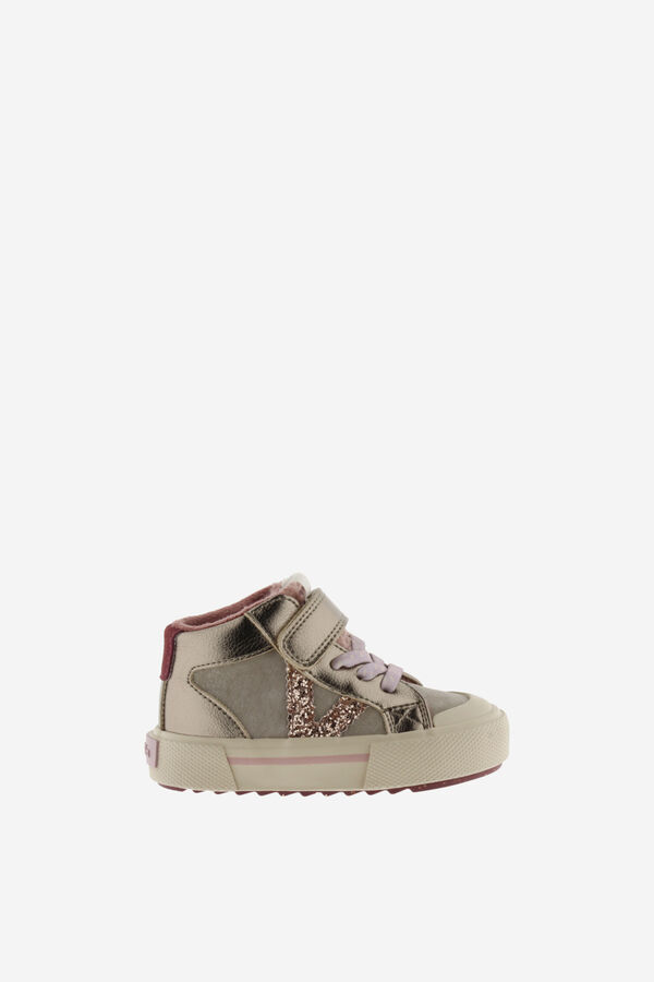 Victoria Girls' high-top sneakers pink
