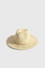 Textura Sombrero de playa beige