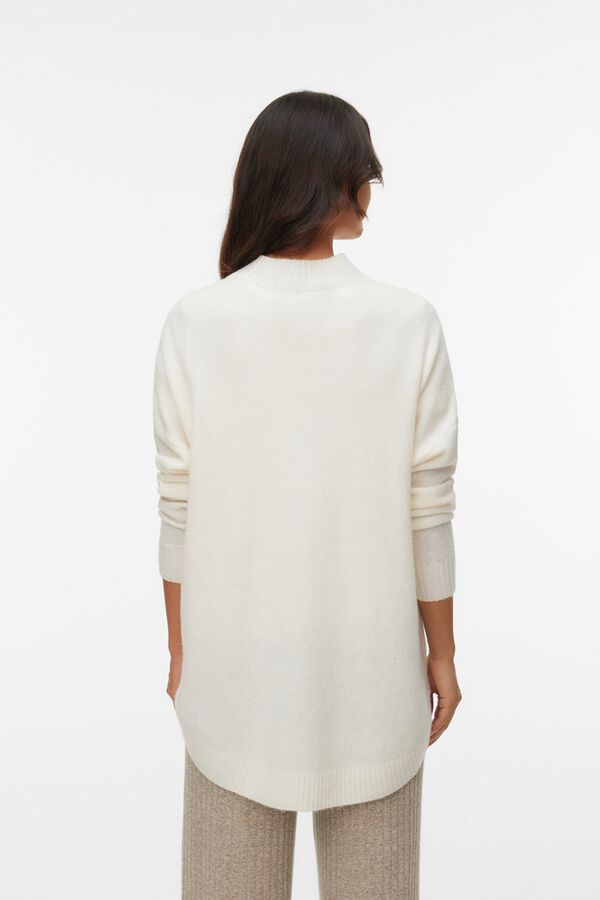 Mamalicious Long maternity jumper brown