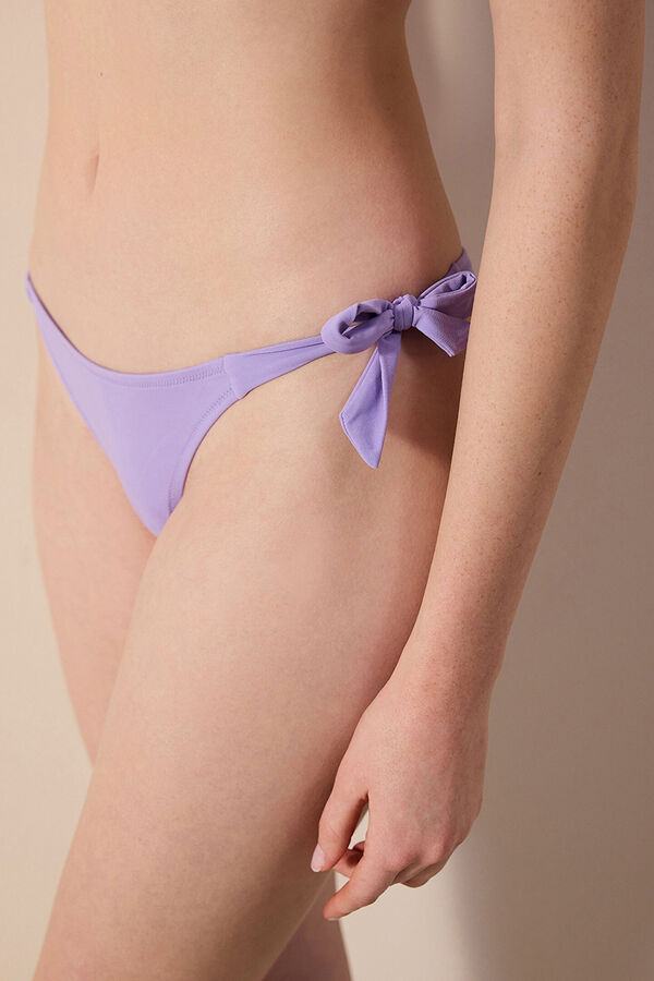 Womensecret String purple bikini bottom pink