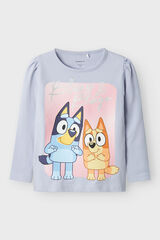 Name it Camiseta Bluey ni&ntilde;a azul