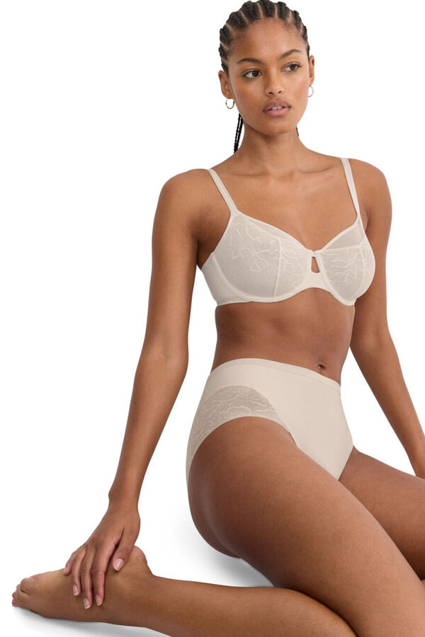 Triumph Sujetador lencero con aro beige