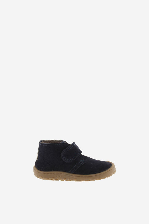 Victoria Unisex barefoot ankle boot blue
