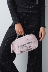 Women'secret Pink medium Snoopy vanity case pink