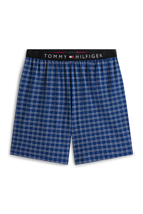Tommy Hilfiger Conjunto pijama corto estampado azul