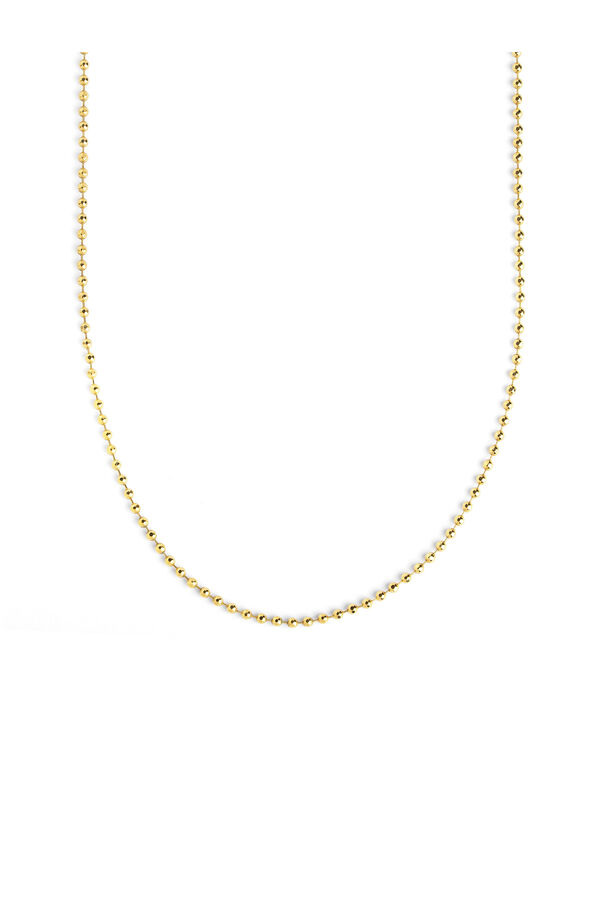 Womensecret Gold Pebbles Necklace printed