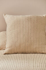 Womensecret Agata square cotton cushion természetes