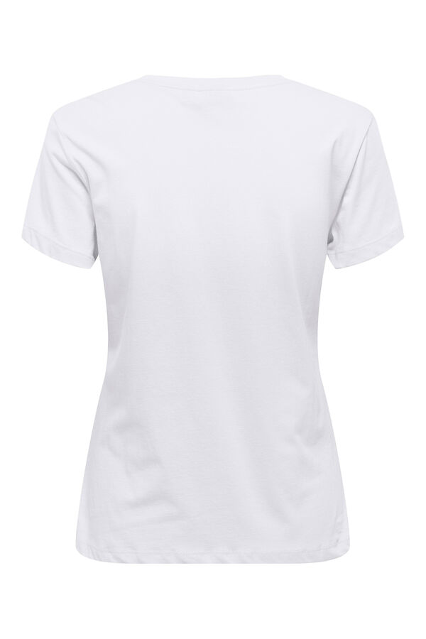 Only Play Cotton basic T-shirt white