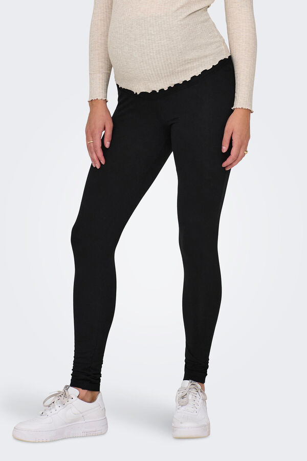 Only Maternity Pack de 2 leggings largos maternity negro