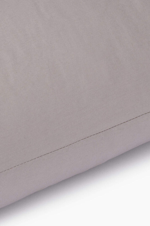 Womensecret Funda almohada algodón percal. Cama 135-140cm. gris