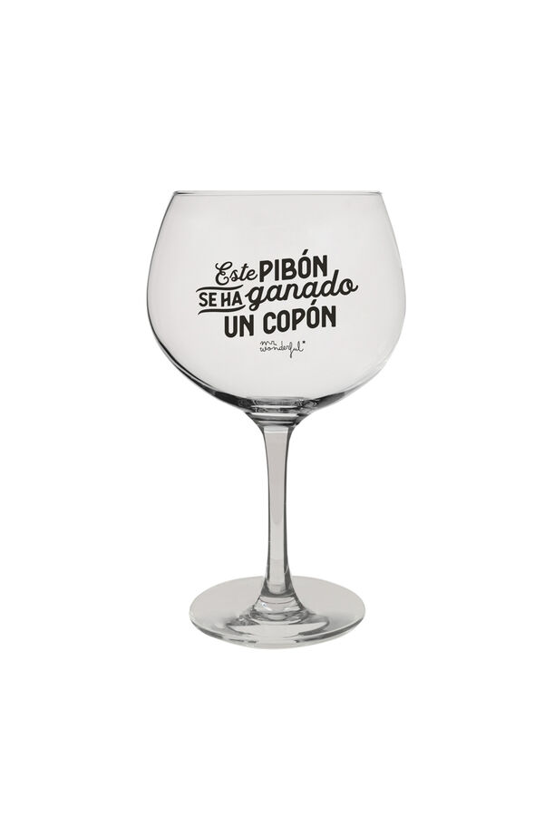 Mr. Wonderful Copa de bal&oacute;n estampado