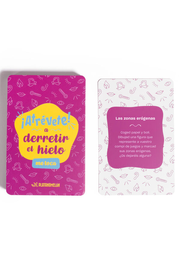 Platanomel&oacute;n Juego de cartas &iexcl;Atr&eacute;vete! - A derretir el hielo estampado