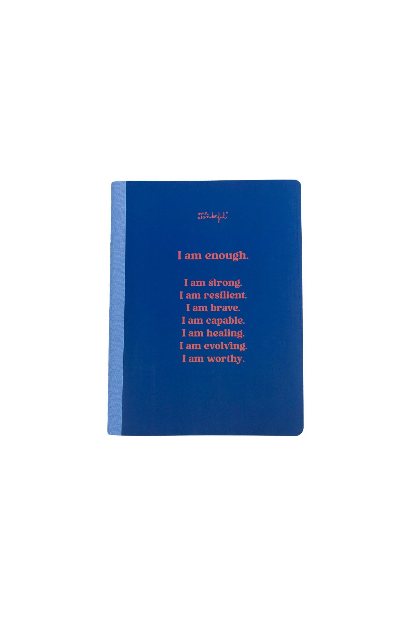 Mr. Wonderful Caderno A5 - I am enough