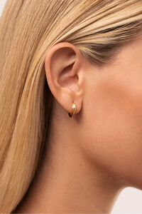 Singularu Vergoldete Schlangen-Creolen