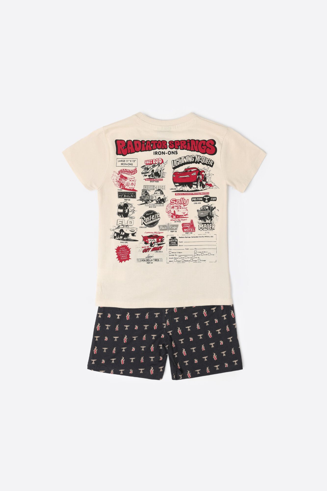 Admas Pijama corto radiator springs Cars