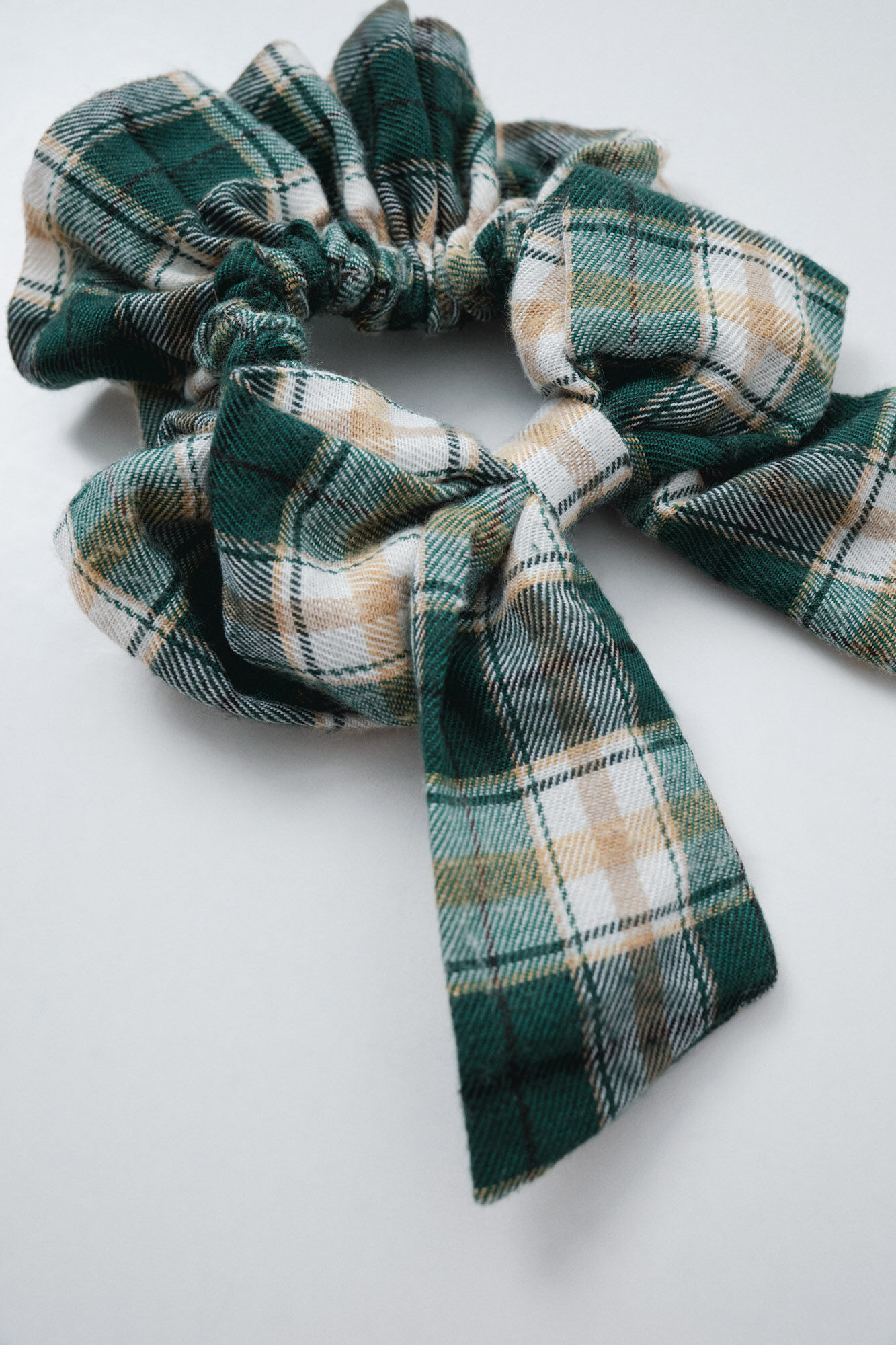 Women'secret Plaid bow scrunchie