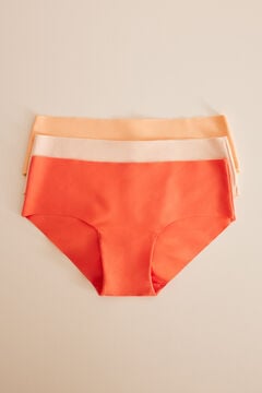 Womensecret 3-pack of seamless panties  Crvena