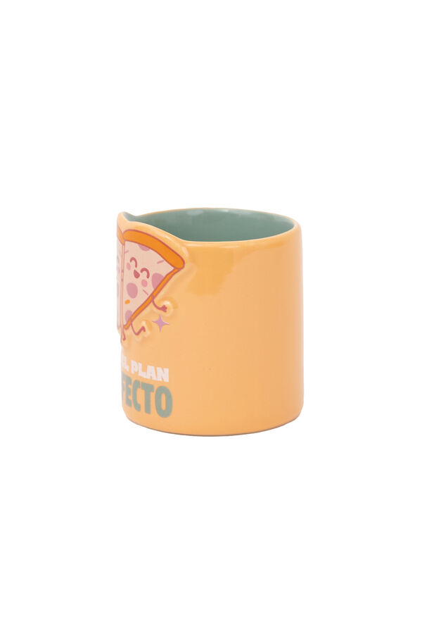 Mr. Wonderful 3D Pizza Mug - You're the perfect plan printed