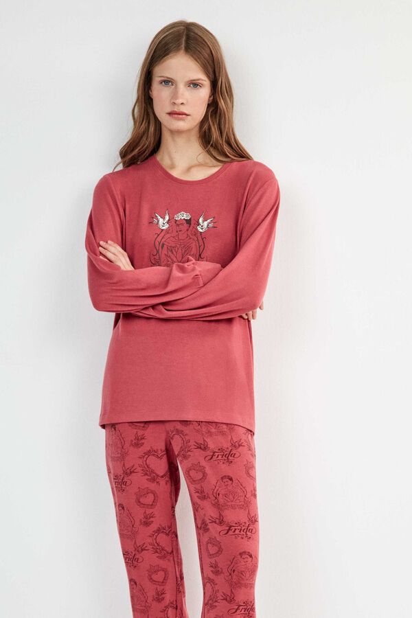 Gisela Frida Kahlo pyjamas pink