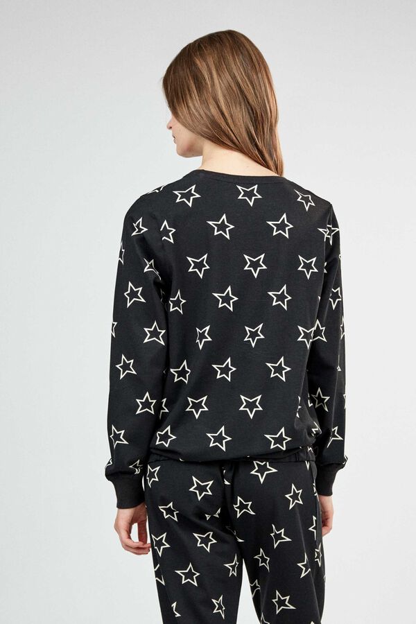 Gisela Long pyjamas with T-shirt white