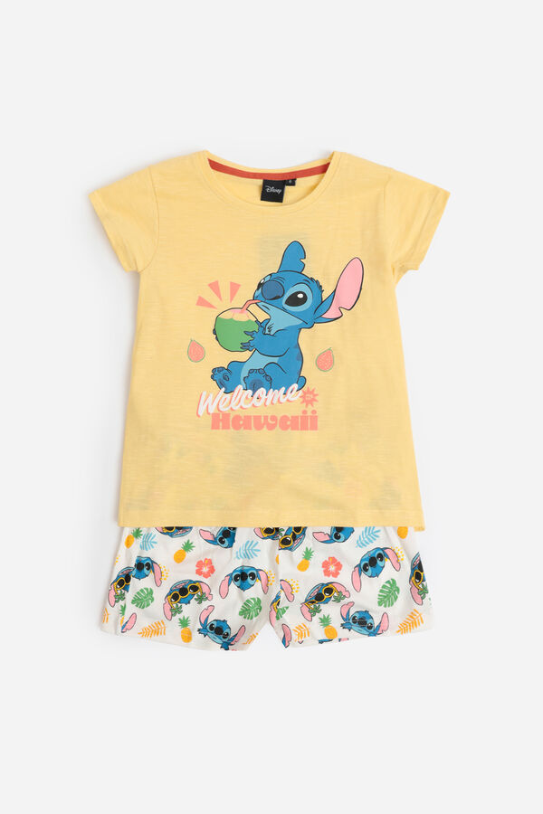 Admas Disney Stitch Tropical Short Pajamas imprim&eacute;