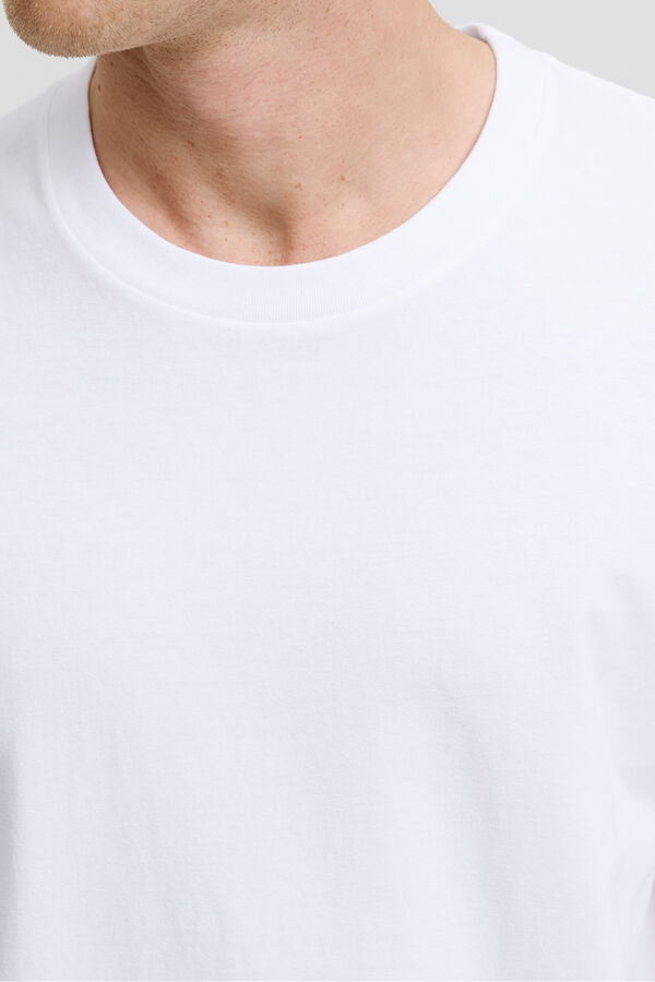 Jack & Jones Striped long pyjama set white