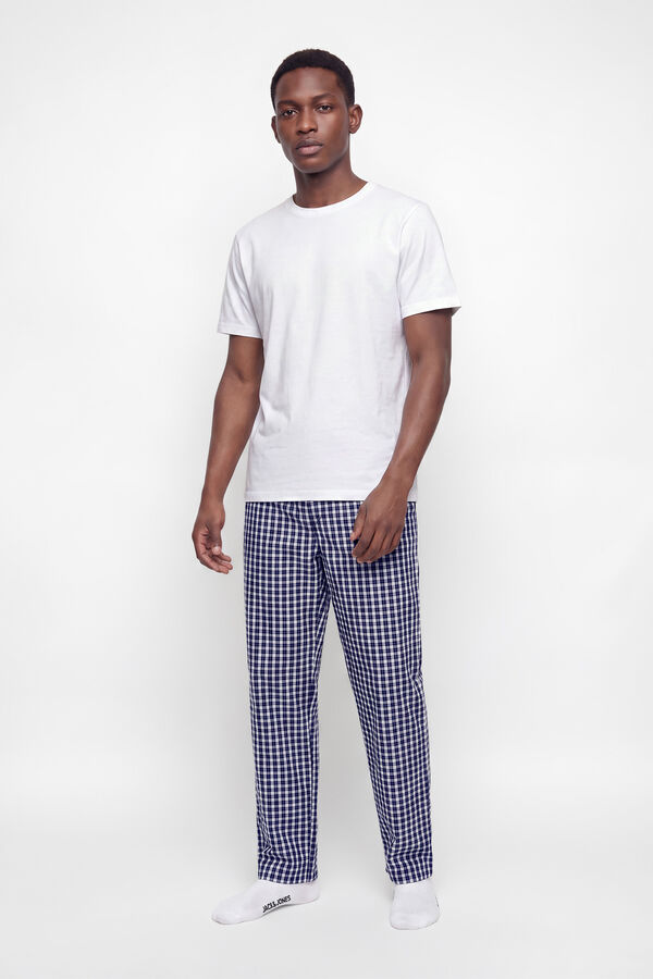 Jack & Jones 100% cotton pyjamas white