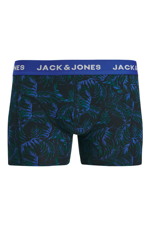 Jack & Jones Pack 3 boxers estampados azul