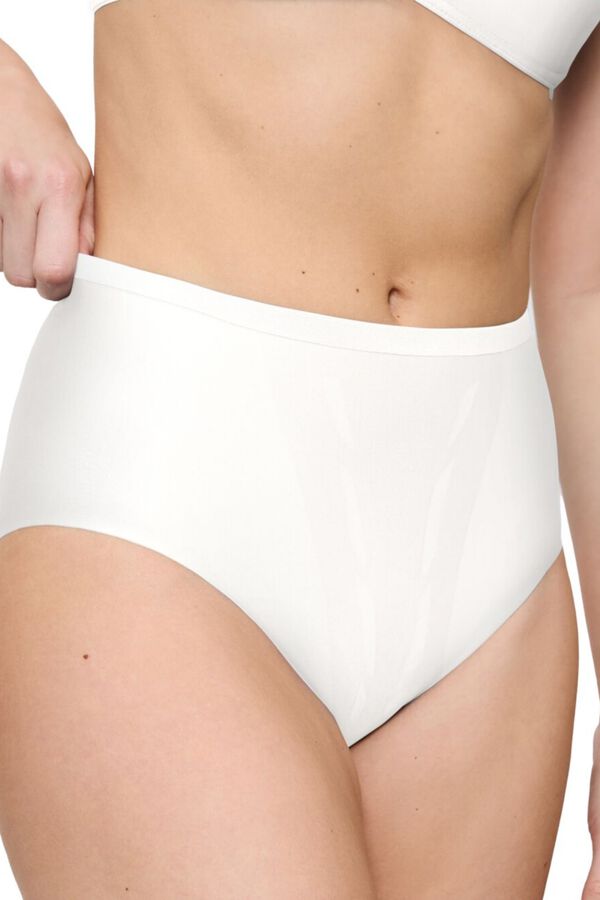 Triumph Cueca alta invis&iacute;vel moldadora bege