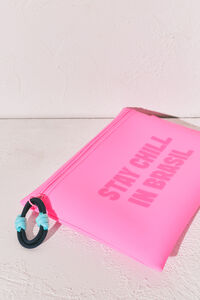 Women'secret Mala de biqu&iacute;ni imperme&aacute;vel rosa