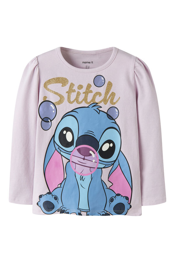 Name it Girl's Stitch T-shirt pink