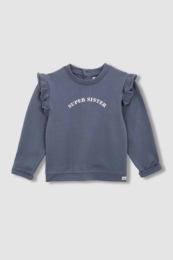 Womensecret Blue sister sweatshirt plava