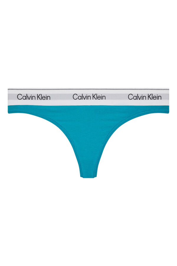 Calvin Klein Individual thong panty Plava