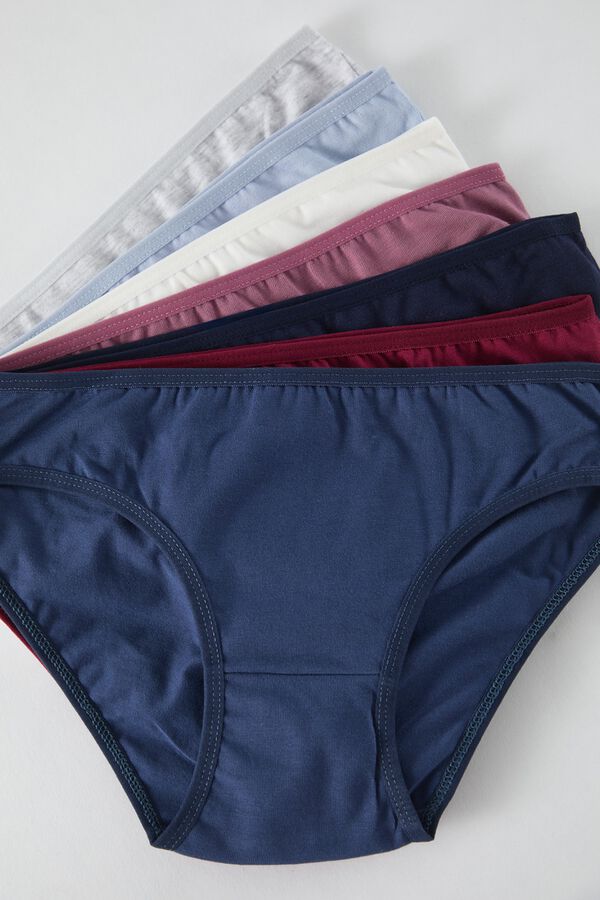 Trendyol Pack of 7 classic panties printed