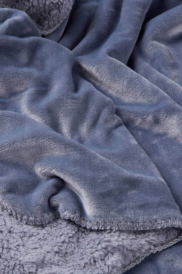 Manta polar borreguito, Textil para salón