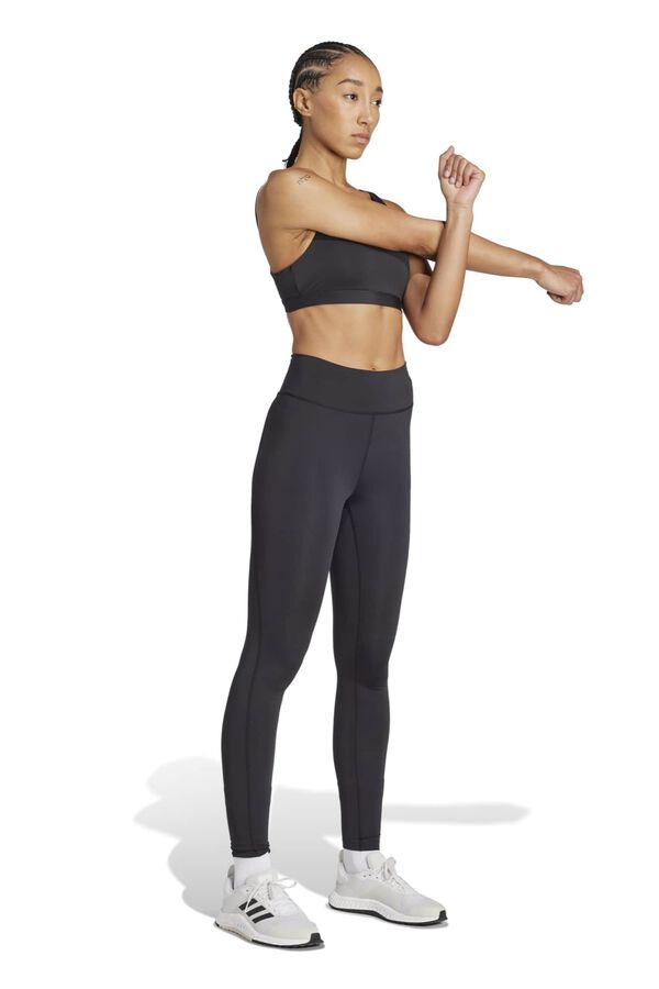 Adidas Sujetador deportivo espalda cruzada negro